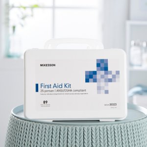 First Aid Kit McKesson 25 Person Plastic Case