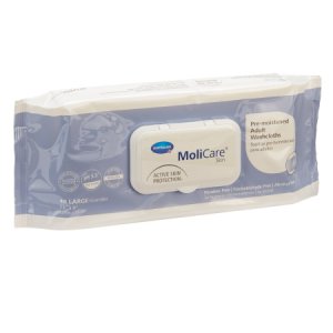Personal Wipe MoliCare   Skin Soft Pack Aloe / Lanolin Scented 50 Count