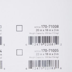 Seat Cushion McKesson 20 W X 18 D X 3 H Inch Foam