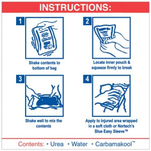 Instant Cold Pack InstaKool    General Purpose Large 6 X 8-3/4 Inch Plastic / Urea / Water / CarbamaKool    Disposable