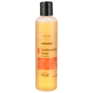 Antibacterial Soap McKesson Liquid 8 oz. Bottle Clean Scent