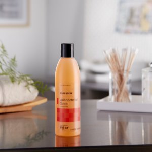 Antibacterial Soap McKesson Liquid 8 oz. Bottle Clean Scent