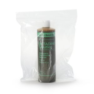 Skin Prep Solution Betadine   16 oz. Bottle 10% Strength Povidone-Iodine NonSterile