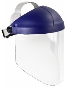 Wraparound Face Shield 3M    One Size Fits Most Full Length Impact Resistant Reusable NonSterile