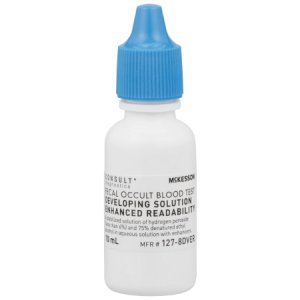 Rapid Test Kit McKesson Consult    Colorectal Cancer Screening Fecal Occult Blood Test (FOBT) Stool Sample 100 Tests CLIA Waived