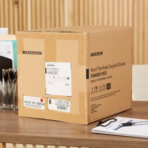 Surgical Glove McKesson Perry   Performance Plus Size 6 Sterile Polyisoprene Standard Cuff Length Smooth Green Chemo Tested