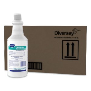 Diversey    Crew   Surface Disinfectant Cleaner Nonacidic Manual Squeeze Liquid 32 oz. Bottle Fresh Scent NonSterile