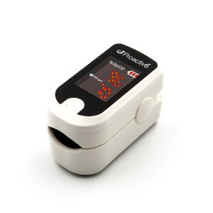 Fingertip Pulse Oximeter Proactive Medical Products Battery Operated