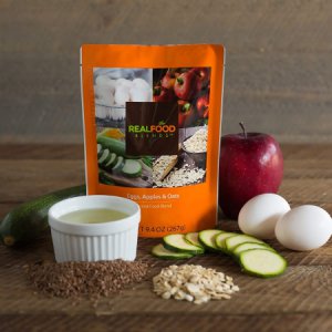 Tube Feeding Formula Real Food Blends    9.4 oz. Pouch Ready to Use Eggs / Apples / Oats Flavor Adult / Child