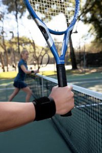 Wrist Support 3M    Ace    Low Profile / Wraparound Cotton / Nylon / Polyester / Polyurethane Foam / Rubber Latex Left or Right Hand Black One Size Fits Most