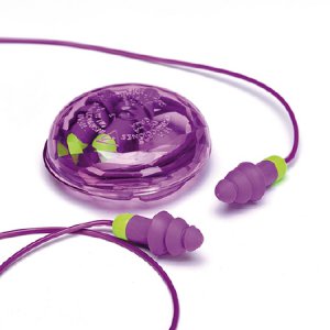 Ear Plugs Rockets   Corded One Size Fits Most Purple / Green