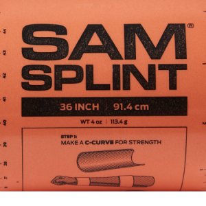 McKesson SAM   Moldable Splint Foam / Aluminum Orange / Blue 36 Inch