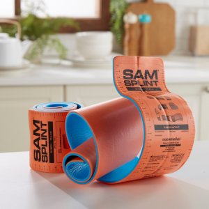 McKesson SAM   Moldable Splint Foam / Aluminum Orange / Blue 36 Inch