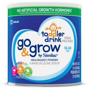 Pediatric Oral Supplement Go & Grow by Similac   Unflavored 24 oz. Can Powder