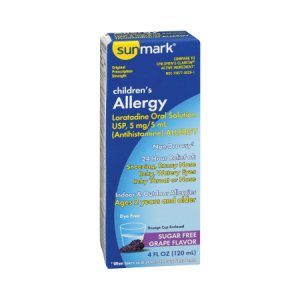Children's Allergy Relief sunmark   5 mg / 5 mL Strength Oral Solution 4 oz.