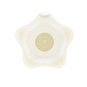 Ostomy Barrier SenSura   Mio Kids Trim to Fit, Standard Wear Adhesive Coupling Without Flange Purple Code System 0 to 1-1/16 Inch Opening