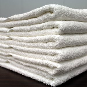 Bath Towel Royal Gold Foundations 20 X 40 Inch OE Cotton 86% / Polyester 14% White Reusable