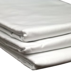 Bed Sheet Fitted Sheet 36 X 84 Inch White Reusable