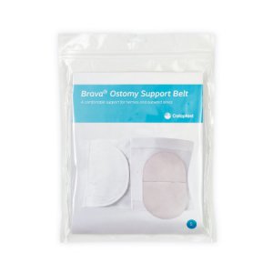 Ostomy Support Belt Brava   Small, 29 to 32 Inch Waist, White