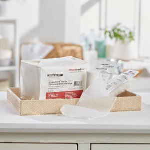 Conforming Bandage McKesson Cotton / Polyester 3 Inch X 4-1/10 Yard Roll Shape Sterile