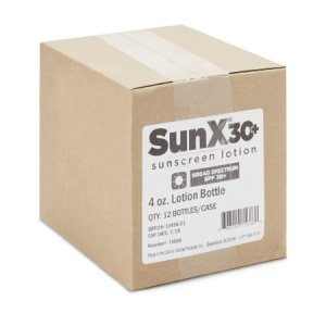 Sunscreen SunX   30+ SPF 30 Lotion 4 oz. Bottle
