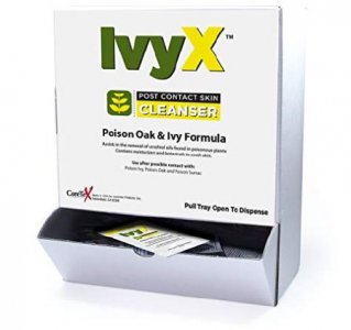 Itch Relief IvyX    Post-Contact Towelette 25 per Box Individual Packet