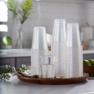 Drinking Cup McKesson 9 oz. Clear Polypropylene Disposable
