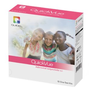 Rapid Test Kit QuickVue   Infectious Disease Immunoassay Acute Conjunctivitis (Pink Eye) Tear Sample 10 Tests CLIA Waived