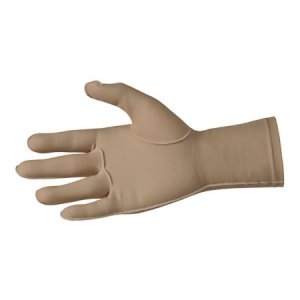 Compression Gloves Hatch   Edema Glove Full Finger Medium Over-the-Wrist Length Right Hand Lycra  