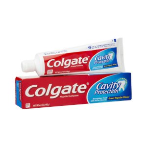 Toothpaste Colgate   Cavity Protection Regular Flavor 4.6 oz. Tube