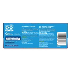 Reclosable Bag Ziploc   8-1/2 X 9.6 Inch Plastic Clear Zipper Closure