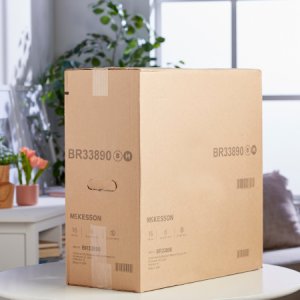 Unisex Adult Incontinence Brief McKesson Medium Disposable Heavy Absorbency