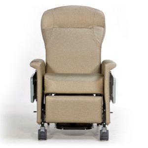 Medical Transport Recliner Asecent II Natural Vinyl Thermoplastic