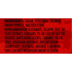 Sodium Free Instant Broth Herb-Ox   Beef Flavor Bouillon Flavor Ready to Use 8 oz. Individual Packet