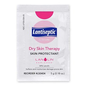 Skin Protectant Lantiseptic   Dry Skin Therapy 5 Gram Individual Packet Lanolin Scent Cream