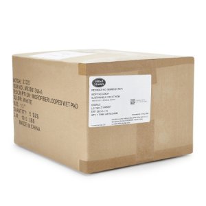 Wet Mop Pad McKesson White Polyester / Polyamide Reusable