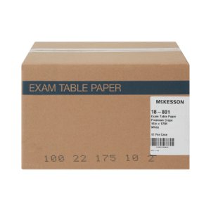 Table Paper McKesson 14 Inch Width White Crepe