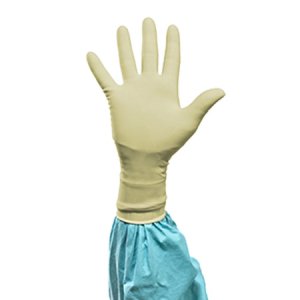 Surgical Glove Biogel   PI Size 8 Sterile Polyisoprene Standard Cuff Length Micro-Textured Ivory Chemo Tested