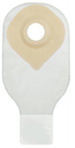 Ostomy Pouch Securi-T    One-Piece System 12 Inch Length Drainable Convex, Pre-Cut