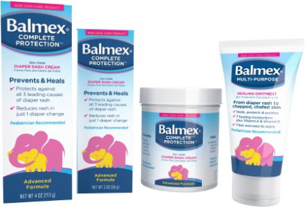 Diaper Rash Treatment Balmex   16 oz. Jar Balsam Scent Ointment