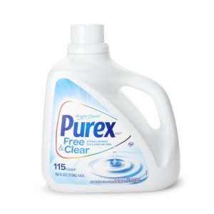 Laundry Detergent Purex   Free & Clear 150 oz. Bottle Liquid Unscented