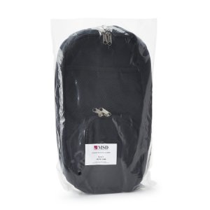 Feeding Pump Backpack McKesson Black, Pump Pocket, Outside View Window, Solution Wrap, Support Straps