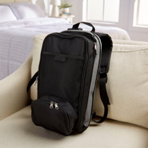 Feeding Pump Backpack McKesson Black, Pump Pocket, Outside View Window, Solution Wrap, Support Straps