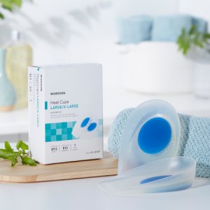 Heel Cup McKesson Large / X-Large Without Closure Men's Shoe Size:     9-1/2, Women's Shoe Size:     10 Foot