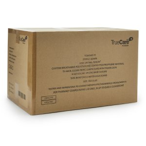 Chemotherapy Procedure Gown One Size Fits Most White Sterile ASTM F739-12 Disposable