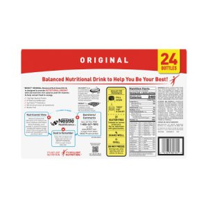 Oral Supplement Boost   Original Very Vanilla Flavor Ready to Use 8 oz. Bottle