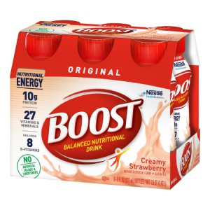 Oral Supplement Boost   Original Creamy Strawberry Flavor Ready to Use 8 oz. Bottle