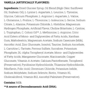 PKU Oral Supplement PKU trio    Vanilla Flavor 400 Gram Can Powder