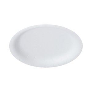 Plate Bare   Symphony   Print Single Use Coated Paper 8-1/2 Inch Diameter