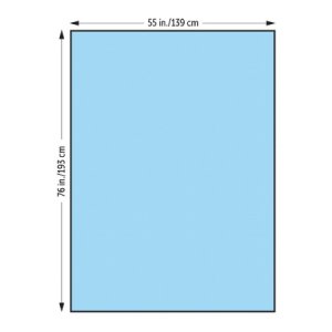 General Purpose Drape Large Drape 55 W X 76 L Inch Sterile